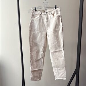 Sonoma Cream Boyfriend Jeans